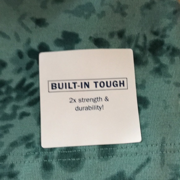 Old Navy Girl’s Size (L) 10-12 Shaded Green and Orange Crush Biker’s Shorts - Picture 3 of 7